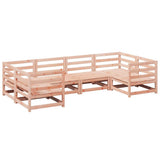 6 Piece Garden Sofa Set Solid Wood Douglas Fir 3299605
