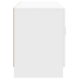 TV Cabinet High Gloss White 99 x 34.5 x 47 cm Engineered Wood 895869