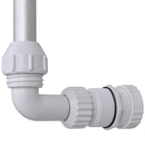 Swimming Pool Accessory White Plastic Small Adjustable Armrests 90504