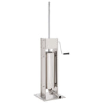 ZNTS Manual Sausage Stuffer Silver 7 L Stainless Steel 50963