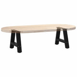 Coffee Table Legs A-Shaped 2 pcs Black 40x cm Steel 4012812