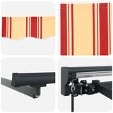 Manual Awning Frame with LEDs 5 x 3.5 m 3420941