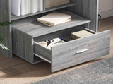 Drawer Cabinet with Wheel Grey Sonoma 55 x 45 x 31 cm 869311