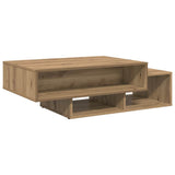 Coffee Table Artisan Oak 105x55x32 cm Engineered Wood 856671