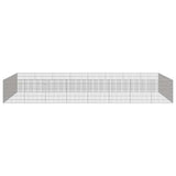 Free Range Animal Enclosure 24-Panel 54x60 cm Galvanised Iron 3321345