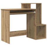 Desk with Drawer Artisan Oak 106 x 41 x 88.5 cm Engineered Wood 869473