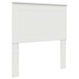 Headboard Gloss White 100 cm Engineered Wood 887686