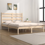 3103643 Bed Frame without Mattress Solid Wood 120x200 cm
