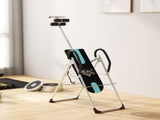 Foldable Gravity Inversion Table Back Therapy Home Fitness Bench Black T3398P349194