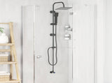 Shower System Black 47 x 20 x 95 cm Stainless Steel 42023405