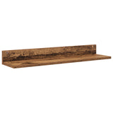 TV Cabinet Set Wall-mounted 4 pcs Old Wood Engineered wood 3397902