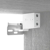 Mirror Cabinet with LED Grey Sonoma 76x15x55 cm 820446