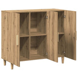Sideboard Artisan Oak 90x34x80 cm Engineered Wood 856891