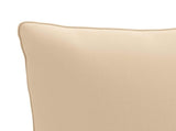 4-Piece Back Cushions PUTTEN 4 pcs 100% Polyester Cream 945130