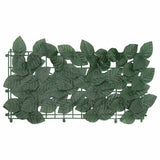 Balcony Screen with Dark Green Leaves 500x150 cm 315493