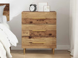 Bedside Cabinet Old Wood 40 x 40 x 66 cm Engineered Wood 882107