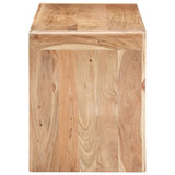 Bench 110x38x46 cm Solid Acacia Wood 323584