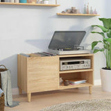 Record Cabinet Sonoma Oak 84.5x38x48 cm Engineered Wood 831944