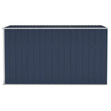 Wall-mounted Garden Shed Anthracite 118x288x178 cm Steel 316227