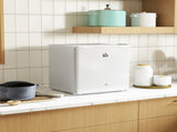 46 Litre Lockable Countertop Fridge - Cream White T3398P329509