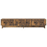 TV Cabinet Smoked Oak 147 x 34.5 x 30 cm Engineered Wood 894020