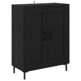 Highboard Black Oak 69.5 x 34 x 180 cm Engineered Wood 3416095