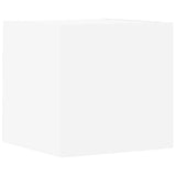 8 Piece TV Cabinet Set White Engineered Wood 3078725