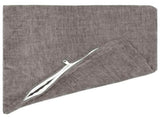 Cushion Cover 12 pcs HEERLEN Dark Grey 40 x 40 cm 908502