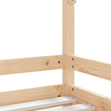 Kids Bed Frame 80x160 cm Solid Wood Pine 834489