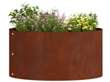 Planter Ring 5 pcs Brown 30 x 30 x 20 cm Weathering Steel 873605