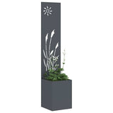 Garden Privacy Screen Anthracite 32 x 150 cm Cold-rolled steel 876359
