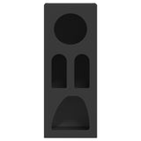 Sideboard Black 40 x 35 x 100.5 cm Engineered Wood 891305