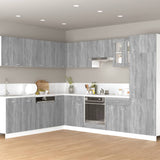 Hanging Cabinet Lyon Grey Sonoma 60x31x40 cm Engineered Wood 815592