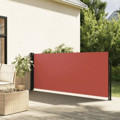 ZNTS Retractable Side Awning Terracotta 140x300 cm 4004303