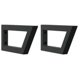 Basin Shelf Wall Mounted Steel and Solid Wood Acacia 3302751