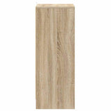 808948 Shoe Cabinet Sonoma Oak 60x35x92 cm Engineered Wood