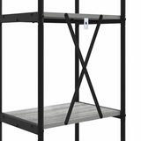Bookshelf Grey Sonoma 40 x 30 x 183 cm Engineered wood 879926