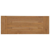 340743 Bench 110 cm Solid Wood Teak