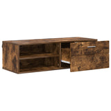 Wooden Cabinet Smoked Oak 100.5 x 39 x 30 cm Engineered Wood 880246