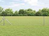 Fence Post 13 pcs Silver Steel 42004219