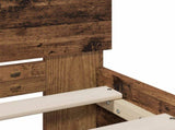 Bed Frame with Headboard Old Wood 120 x 200 cm Engineered wood 3445777