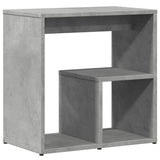 Side Tables 2 pcs Concrete Grey 50x30x50 cm Engineered Wood 840562