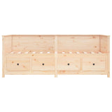 Day Bed without Mattress 90x190 cm Single Solid Wood Pine 820911