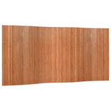 Room Divider Brown Width 400 cm Height 165 cm Bamboo 376999