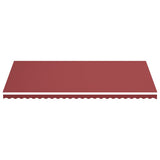 Replacement Fabric for Awning Burgundy Red 6x3 m 311973