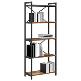 Bookshelf Old wood 60 x 30 x 155 cm Engineered Wood 868387