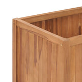 Garden Raised Bed 150x50x70 cm Solid Teak Wood 48974
