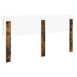 Headboard Smoked Oak Engineered wood 888512