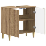 Bathroom Sink Cabinet DELFT Artisan Oak 59.5 x 31.5x 59 cm 897014