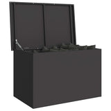 Outdoor Storage Box Black 80 x 50.5 x 50 cm Steel 874567